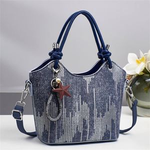 Wholesale Leather Handbags Daily Casual Totes Women PU Crossbody <b>Shoulder</b> Bags - Product Image 3