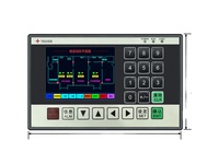 Farb-LCD-Bedienfeld-Display MD330 mit Texttasten und DB9 COM-Anschluss für Automatisierungs-Industriemaschinen