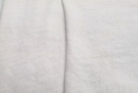 Tissu jersey double fil 100 % coton 210 GSM, matière tricotée simple épaisse de 68 pouces de large pour t-shirts haut de gamme