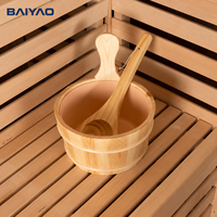 Sauna intérieur pour 2 personnes, en bois de pruche, sur mesure, fabricant OEM
