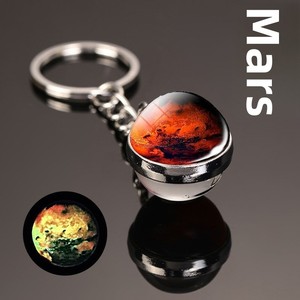 Llavero Colgante de Cristal Luminoso del <span class=keywords><strong>Sistema</strong></span> <span class=keywords><strong>Solar</strong></span>, Nueve Planetas, Júpiter, Galaxia, Redondo, Doble Cara, Tierra, Regalo Empresarial - Product Image 6