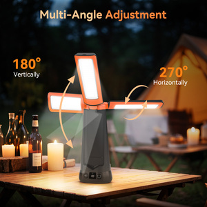 Lampu Camping LED Isi Ulang Tipe C dengan Tripod Stand, Tinggi Maksimum 7 kaki, Portabel Tanpa Kabel, Tahan Air IP65, Dapat Diredupkan, Garansi 2 Tahun - Product Image 3