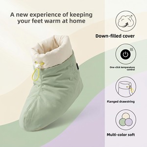 Calzini Riscaldati Elettrici Isolati Antiscivolo con Controllo della Temperatura - Calze Riscaldanti Confortevoli per Dormire - Product Image 3