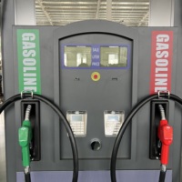 Hipech Vente Flash Distributeur de Carburant 1 Produit Pétrolier 1 Buse avec 2 Écrans d'Affichage Distributeur de Carburant Automatique à Bon Prix