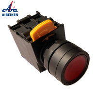 Interruptor momentáneo de encendido plano para máquina de fabricación de mascarillas, pulsador con luz roja, B2, XB4, 1NO, BC21, BC31, BC51, BC61, BC42, BC35, BC45