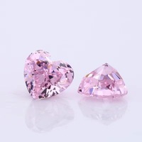 Les diamants en vrac en forme de cœur rose cultivés en laboratoire IGI/fabricants certifiés en gros peuvent être utilisés comme bijoux