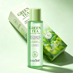 Tónico Facial con Ácido Salicílico y Té Verde, Control de Grasa, Tratamiento para el Acné, Hidratante y Equilibrante para una Piel Suave y Tersa - Product Image 5
