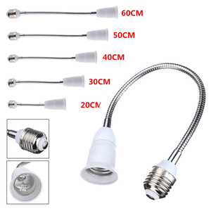 E27 <strong>LED</strong> Light Bulb <strong>Lamp</strong> <strong>Holder</strong> Flexible Extension Adapter <strong>Socket</strong> - Product Image 4
