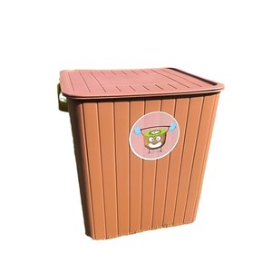 <b>Plastic</b> Bath Bucket <b>Stool</b> Mixed Colors With Lid For Kindergarten Home Bathroom Portable Laundry Storage Fishing Bucket - Product Image 5