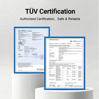 Enchufe Schuko Alemán Certificado por TUV, 16A 250V, 30 Años de Garantía, Interruptor de Pared de PC Ignífugo V0, Tomas de Corriente Eléctricas