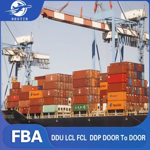 Fcl Lc logistique transitaire Ddp frais d'expédition maritime Agent de fret de Yiwu de chine vers les états-unis France