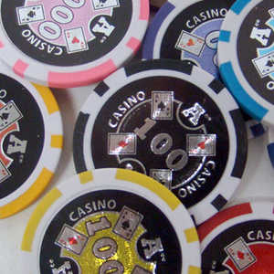 1000 jetons de poker Ace Casino avec boîtier en aluminium avec plateau inclus - Product Image 1