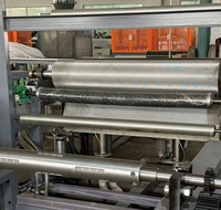 Machine de gaufrage et de laminage de mousse XPE FS-Y-1200, film composite anti-âge pour l'isolation des climatiseurs