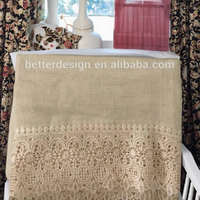 Rideau de cuisine vintage tissé en macramé massif avec œillets inclus accessoires de traitement pour fenêtre de lucarne à usage domestique