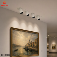 Spot LED encastré 6W 12W 25W 12 Watt avec CCT réglable, éclairage orientable Tuya Dali 1-10V Triac dimmable