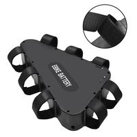 Batterie triangulaire semi-solide au lithium pour vélo électrique 2500W 3000W 5000W 8000W, 2000 cycles, 60V 52V 48V 20AH 28.8 AH 30AH 40AH