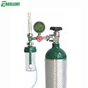 Régulateur d'oxygène médical à embout arrondi avec humidificateur et régulateur de pression de <span class=keywords><strong>gaz</strong></span> - Product Image 2
