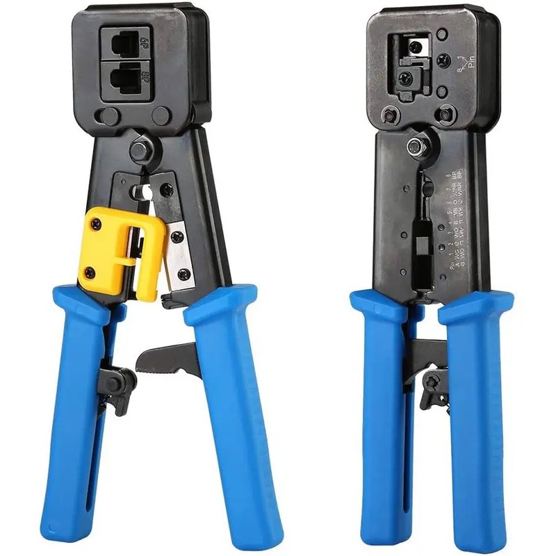 Through hole Network Cable Crimping Pliers