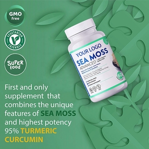 Private Label No Gummy Non GMO Bladderwrack Burdock Organic Irish <strong>Seamoss</strong> Sea Moss Capsules Pills <strong>Tablets</strong> - Product Image 5
