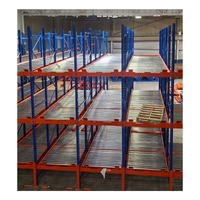 Système de rayonnage à gravité en acier robuste personnalisable pour entrepôt, vente en gros par le fabricant Heda, système FIFO