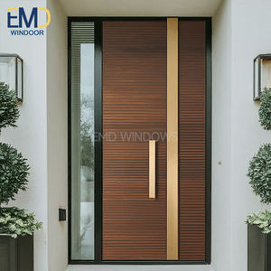 Revêtement de porte extérieure en mélamine, porte moulée, placage de porte en bois - Product Image 1