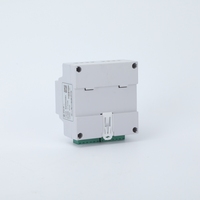 Unidad de Relé de Temporización de Iluminación de 4 Canales, Programación por Horario, RS485 PAC, Montaje en Riel DIN, Hardware de Gestión de Iluminación para Edificios