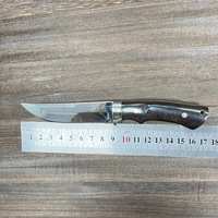Couteau de survie à lame fixe brillant pour la chasse, le camping et les voyages, modèle DC53 Drop Point Chamfer, idéal pour l'EDC, fabrication OEM