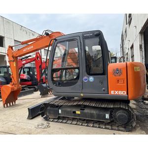 Экскаватор 6-тонный гусеничный <span class=keywords><strong>Hitachi</strong></span> <span class=keywords><strong>EX60</strong></span> <span class=keywords><strong>Hitachi</strong></span>, б/у, <span class=keywords><strong>EX60</strong></span>-<span class=keywords><strong>5</strong></span> экскаватор - Product Image 3