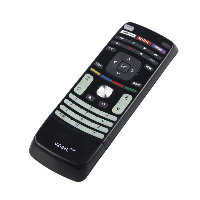New Universal Smart TV Remote Control for VIZIO VZ-3+L with IR Code Learning Function