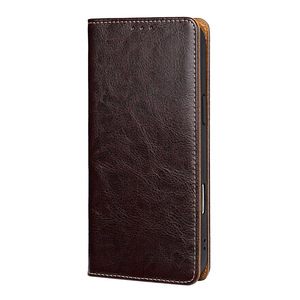 Étui portefeuille préféré en cuir véritable pour iPhone 17 avec support intégré et fentes pour cartes – Vente en gros - Product Image 3