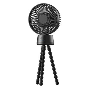 Clip rotatif sur ventilateur de poche Usb avec lumière LED ventilateur de poussette de bébé <span class=keywords><strong>pour</strong></span> poussette vélo <span class=keywords><strong>Camping</strong></span> 10000mah ventilateur de Table Rechargeable - Product Image 1