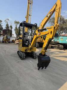 Excavadora pequeña de 1.7 toneladas usada para 301.7, 302, 303CR, con cucharón de 0.1 m³ y potencia de 26.9 kW, fabricada en Japón, excavadora Caterpillar - Product Image 2