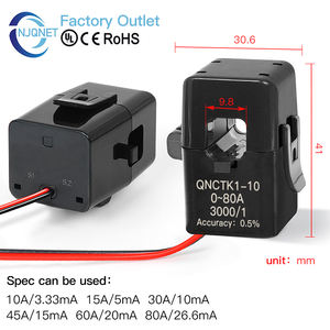 Split-Core-Stromwandler CT QNCTK1-10 5A 5mA 5A 2,5mA 10A 5mA QNCTK1-16 50A 50mA 100A 25mA Klemmstromwandler-Sensor - Product Image 4