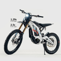 Moto tout-terrain électrique SurRon Light Bee X 2026, haute vitesse, certifiée COC, homologuée EEC et DOT, en stock, livraison rapide