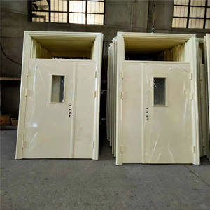 Desain Model 3d Matel Pintu Keamanan Baja Ganda Tahan Api Sekolah Rumah Sakit Matel - Product Image 3