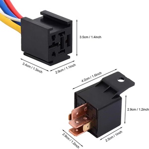 80A 12V ô tô tiếp sức với khai thác xe tải động cơ nhiệm vụ nặng nề 5pin ổ cắm spdt cho Xe thuyền động cơ phía ngoài - Product Image 5
