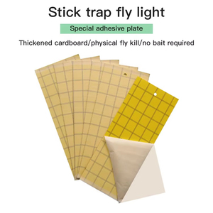 Trampas Adhesivas Eléctricas Resistentes a los Rayos UV para Moscas, Tableros Adhesivos para Moscas para Dispositivos de Lámparas de Luz UV - Product Image 5