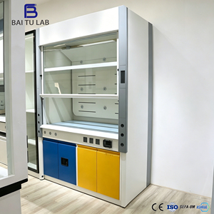 Cappa aspirante da laboratorio interamente in acciaio con armadietto e vano portaoggetti per test di monitoraggio ambientale ASHRAE <span class=keywords><strong>VAV</strong></span> - Vendita all'ingrosso - Product Image 1