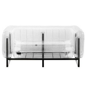 Comfort Transparent TPU Tarpaulin <b>Inflatable</b> Living Room Chair <b>Inflatable</b> <b>Sofa</b> for Outdoor Garden - Product Image 1