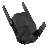 Pengulang WiFi 1800Mbps Dual Band, Penguat Sinyal WiFi Jangkauan Luas, Amplifier WiFi Jarak Jauh untuk Rumah, Kantor, Hotel