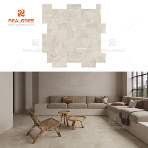 Realgres Heritage Hoteles y diseño interior de inspiración europea Azulejos de porcelana con patrón francés atemporal 600x600mm - Product Image 4