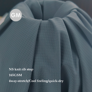 78% Nylon 22% Spandex NS Đan 4way Căng Sườn Dừng Vải Cho Thể Thao Mặc Thoáng Khí Dệt Tùy Chỉnh - Product Image 5