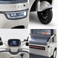 Tricycle électrique à batterie au plomb à prix abordable pour adultes, type ouvert, moto à 3 roues avec auvent