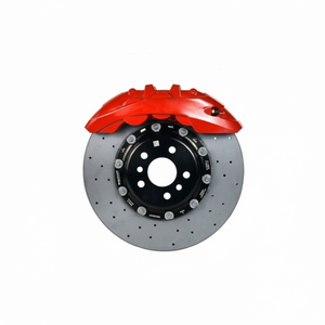 Nuevo Kit de Frenos Grandes ALCON RC6 para Audi A8, Pinzas Rojas de 6 Pistones, Rotores de 2 Piezas, 1 Año de Garantía, Rendimiento Mejorado en un 50%, Lo Último en Tecnología - Product Image 1