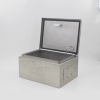 Pièces usinées CNC en aluminium à bas prix pour boîtier métallique étanche, prototypage rapide, traitement de surface oxydé, couleur personnalisée