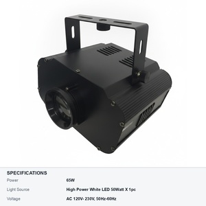 โกโบโปรเจคเตอร์ 65W ไฟ LED เอฟเฟค แสงคลื่นน้ำ สี่สี โฟกัสแบบแมนนวล ทำงานอัตโนมัติ สำหรับงานปาร์ตี้ที่บ้าน ร้านค้าปลีก - Product Image 6