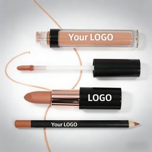 ชุดลิปสติกและดินสอเขียนขอบปากเนื้อแมทท์สุดหรู ผลิตตามสั่ง MOQ ต่ำ รับผลิตแบรนด์ส่วนตัว - Product Image 4