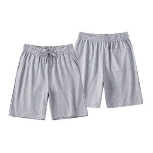弾性ウエストバンド85% コットン15% ポリエステルスウェットショーツ男性用カジュアルウェア - Product Image 2