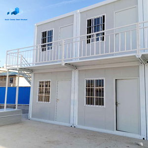 บ้านสำเร็จรูปแบบถอดประกอบได้ขนาด 20 ฟุต ยี่ห้อ Zhongnan บ้านเคลื่อนที่แบบโมดูลาร์ประกอบสำเร็จ บ้านคอนเทนเนอร์เคลื่อนที่ขนาดเล็กหรูหรา พร้อมห้องน้ำ - Product Image 1