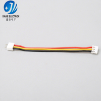 Harness Kabel Konektor Putih 3P XH Pabrik Kustom, Kabel Jumper Berkode Warna 1007 untuk Perakitan Kabel Kontrol Refrigerasi